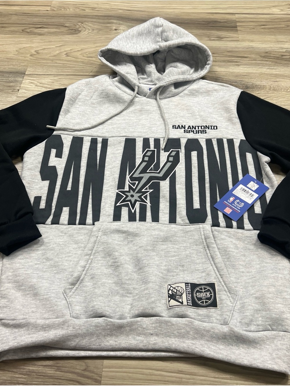 Ultra Game San Antonio Spurs X Factor 2 Hoodie Pullover Men’s Large NWT $75